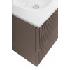 BelBagno Тумба с раковиной Uno 60 подвесная Бежевый матовый с раковиной BB-8099-60