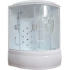 Royal Bath Душевая кабина ALP RB 170ALP-T-L 170x100 L с г/м стекло прозрачное профиль белый