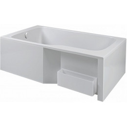 Jacob Delafon Фронтальная и боковая панель Bain-Douche Malice 160 CE6D067-00 с ящиком