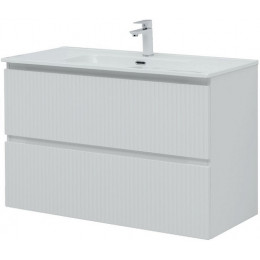 Aquanet Мебель для ванной Джейн 2.0 120 Flat подвесная белый сатин