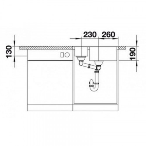 Кухонная мойка Blanco Metra 6-F, антрацит