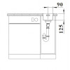 Мойка кухонная Blanco Solis 180-IF 526114 хром