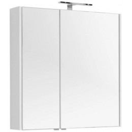 Зеркальный шкаф Aquanet Августа 90 белый