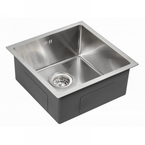 Мойка для кухни Paulmark Gerberg PM214444-BS 44х44 сталь
