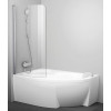 Ravak Шторка для ванны Chrome CVSK1 ROSA 160/170 L (7QLS0C00Y1)