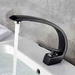 Смеситель для раковины Ledeme L1055B-24 чёрный