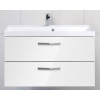 BelBagno Тумба с раковиной AURORA 900 Bianco Lucido, ручки хром