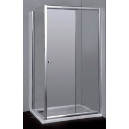 Душевой уголок RGW Classic CL-45 (1060-1110)x700x1850 профиль хром, стекло чистое