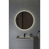 Зеркало ECLIPSE smart 90x90 в черной рамке