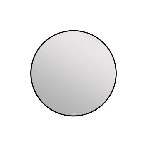 Зеркало ECLIPSE smart 90x90 в черной рамке