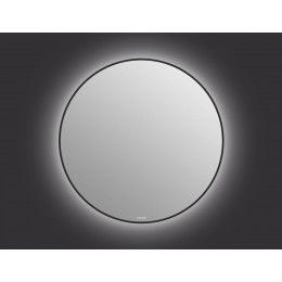 Зеркало ECLIPSE smart 90x90 в черной рамке