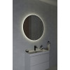 Зеркало ECLIPSE smart 90x90 в черной рамке