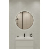 Зеркало ECLIPSE smart 90x90 в черной рамке