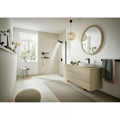 Смеситель для раковины Hansgrohe Vivenis 75022670 черный матовый