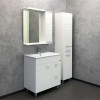 Зеркальный шкаф Comforty Модена М-75 00-00001640 белый матовый