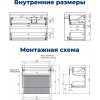 Aquanet Мебель для ванной Nova Lite 2.0 90 L подвесная дуб рустикальный
