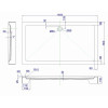 Royal Bath Душевой поддон RB 8140HP 800x1400x130