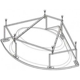 Vagnerplast Каркас для ванны Bahama 139x139