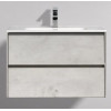 BelBagno Тумба с раковиной PIETRA 800 Stucco Cemento Leggero