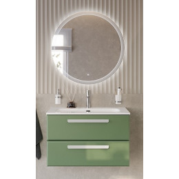 BelBagno Мебель для ванной Eco Cer-N 80 CZR-8073-80 фисташковый софт ручки сатин