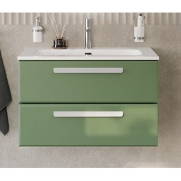BelBagno Мебель для ванной Eco Cer-N 80 CZR-8073-80 фисташковый софт ручки сатин