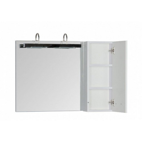 Зеркальный шкаф Aquanet Данте 60 R 00212377, белый