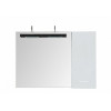 Зеркальный шкаф Aquanet Данте 60 R 00212377, белый