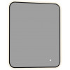 Aquanet Зеркало Контур 80x70 Led TX с подсветкой черное