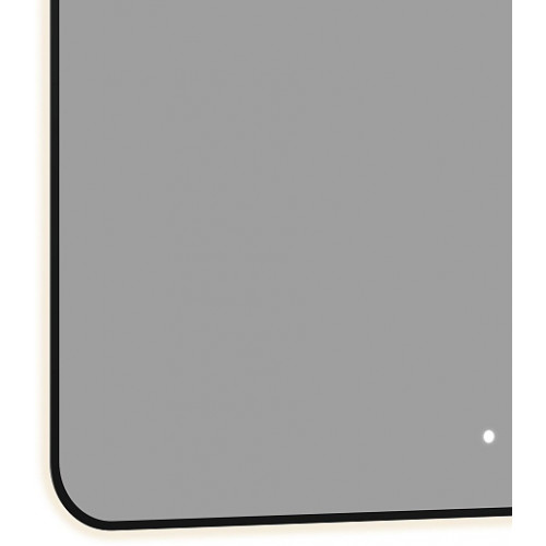 Aquanet Зеркало Контур 80x70 Led TX с подсветкой черное