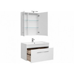 Aquanet Комплект мебели Августа 100 белый