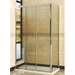 Душевой уголок RGW Classic CL-40 (1160-1210)х800 профиль хром, стекло чистое