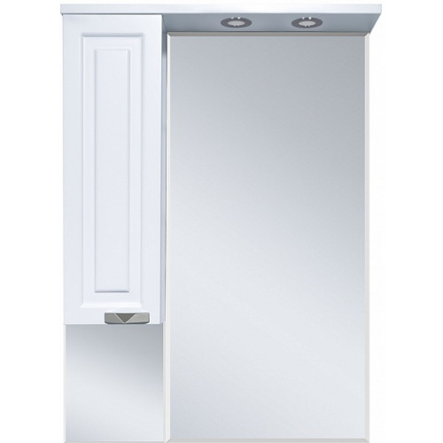 Misty Зеркальный шкаф Терра 70 L белый