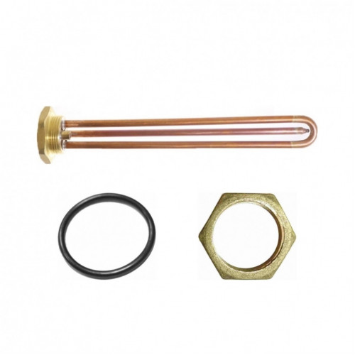 Комплект ТЭН 1,2кВт (1200Вт) RDT, резьбовой 42мм для Ariston, De Luxe, Real, Thermex, под анод М6 + прокладка + контргайка, 30290K