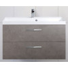 BelBagno Тумба с раковиной AURORA 900 Pietra Grigio, ручки хром
