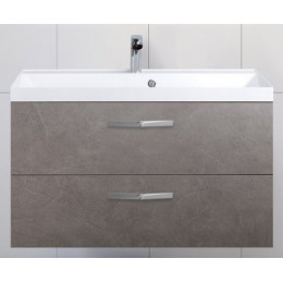 BelBagno Тумба с раковиной AURORA 900 Pietra Grigio, ручки хром