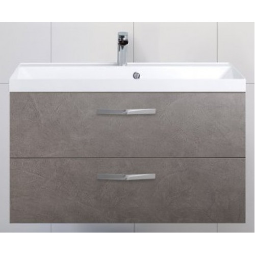 BelBagno Тумба с раковиной AURORA 900 Pietra Grigio, ручки хром