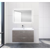 BelBagno Тумба с раковиной AURORA 900 Pietra Grigio, ручки хром