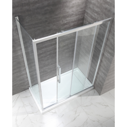 Cezares Душевой уголок LUX-SOFT-W-AH-1-150/90-C-Cr-IV