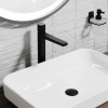 Смеситель для раковины WasserKRAFT Nuthe 9103H черный матовый