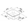 Мойка Blanco Supra 340-U 518199 с корзинчатым вентилем