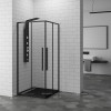 Душевой уголок RGW SV-31-B 32323100-14 100x100 см квадратный черный