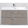 BelBagno Тумба с раковиной AURORA 900 Cemento Pallido, ручки хром