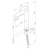 Смеситель для раковины Am.Pm Gem F90A92022 черный