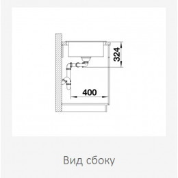 Мойка Blanco Legra 8 S Silgranit 523165 белый