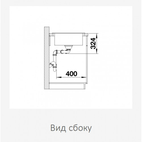 Мойка Blanco Legra 8 S Silgranit 523165 белый