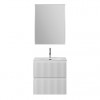BelBagno Тумба с раковиной Uno mini 60 подвесная Bianco Opaco с раковиной BB-8099-3-60