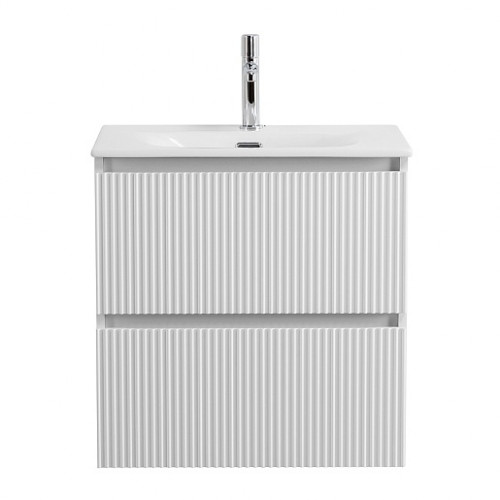 BelBagno Тумба с раковиной Uno mini 60 подвесная Bianco Opaco с раковиной BB-8099-3-60