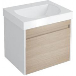 Kerama Marazzi Тумба с раковиной BUONGIORNO 60 дуб с 2 ящиками