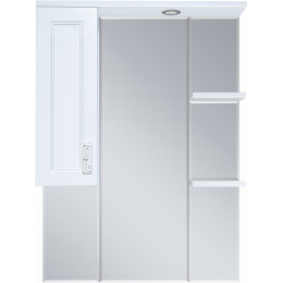 Misty Зеркальный шкаф Дива 75 L белый