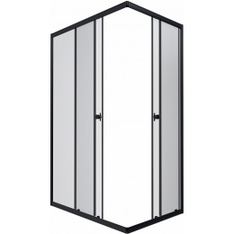 Triton Душевой уголок Вента-Блэк 120x80